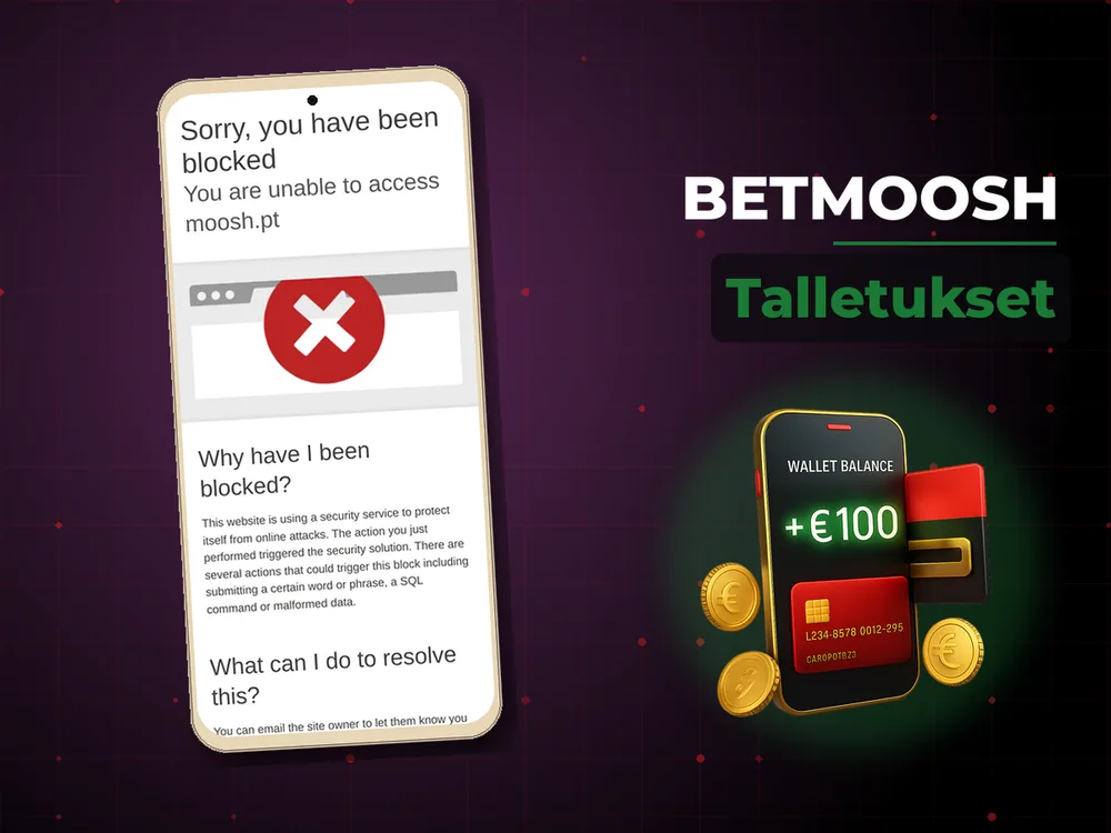 Betmoosh - Talletukset